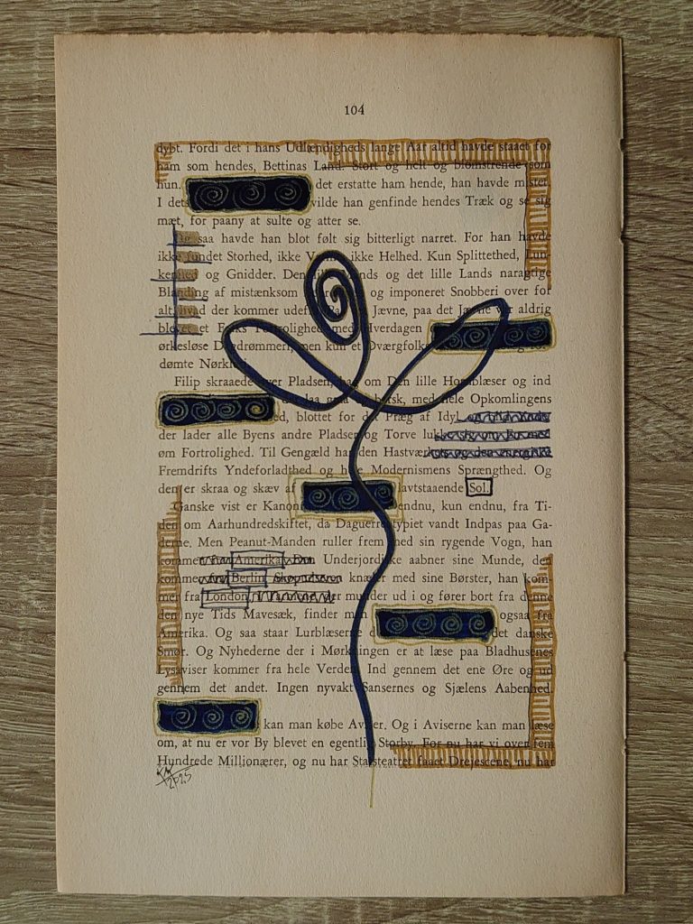 C - Mixed media (gouache mm) på bogpapir
af K.A. Kristensen