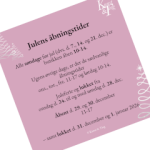 Juleåbent 2025