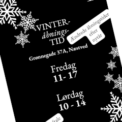 Illustration med åbningstider