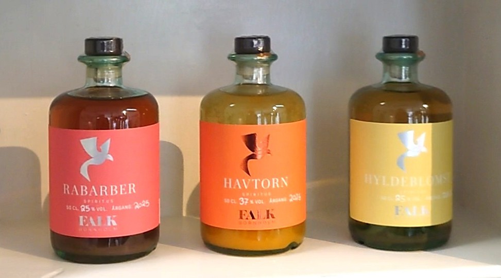 Likører fra Falk Bornholm