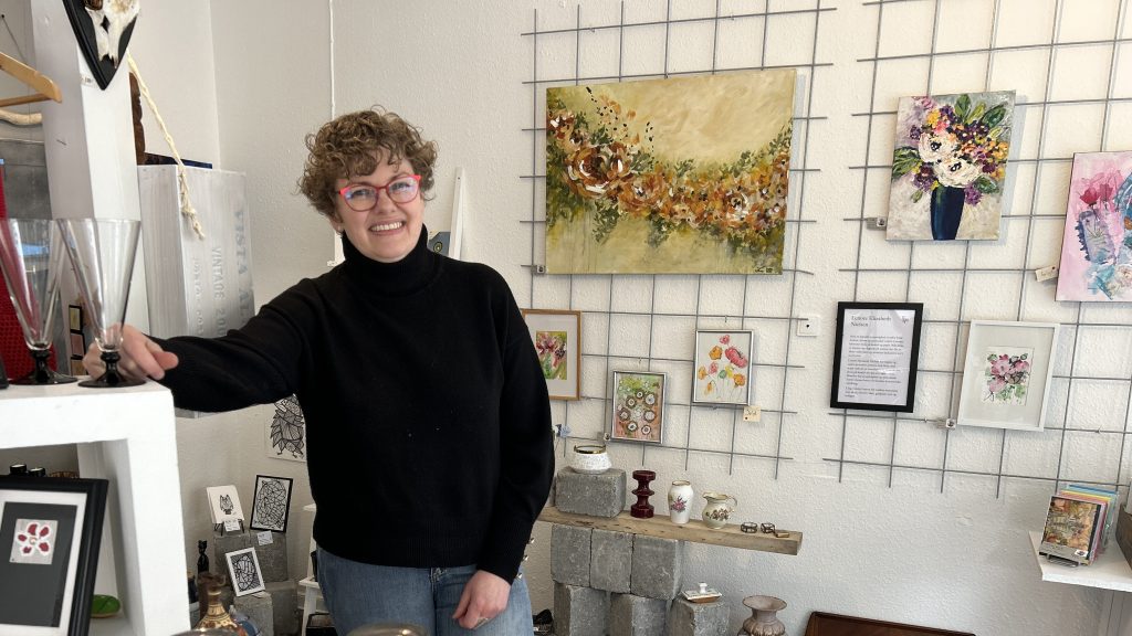 Kirstine A Kristensen i Kunst & Ting
Foto: Signe Munch-Pedersen