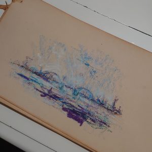 Troels Boié: Skitse af Storestrømsbroen