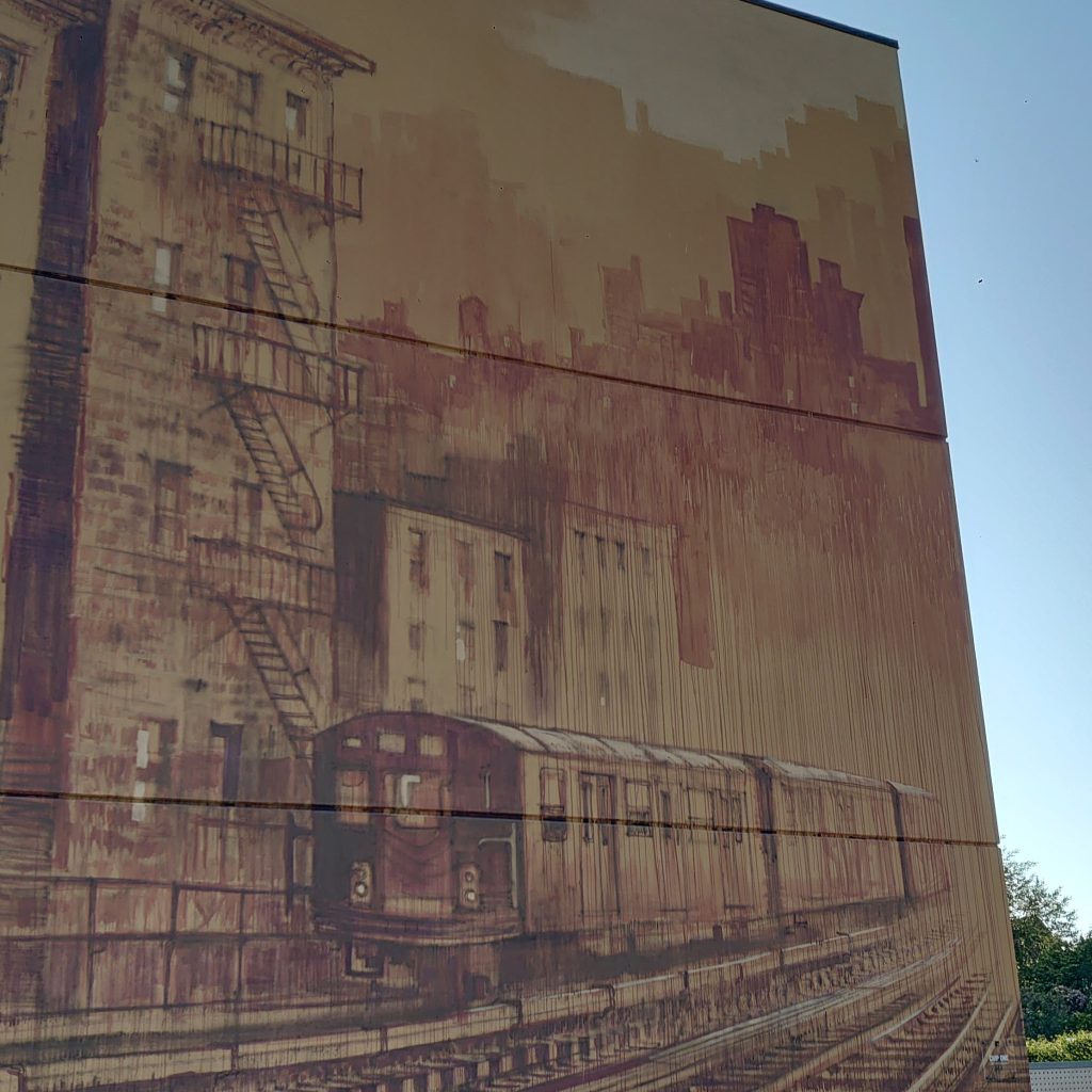 Gavlmaleri på Grønvej af CMP ONE