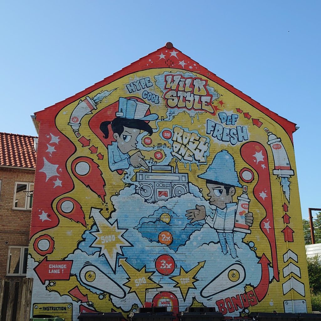 Gavl på Jørgen Jensensvej - af Rosy One