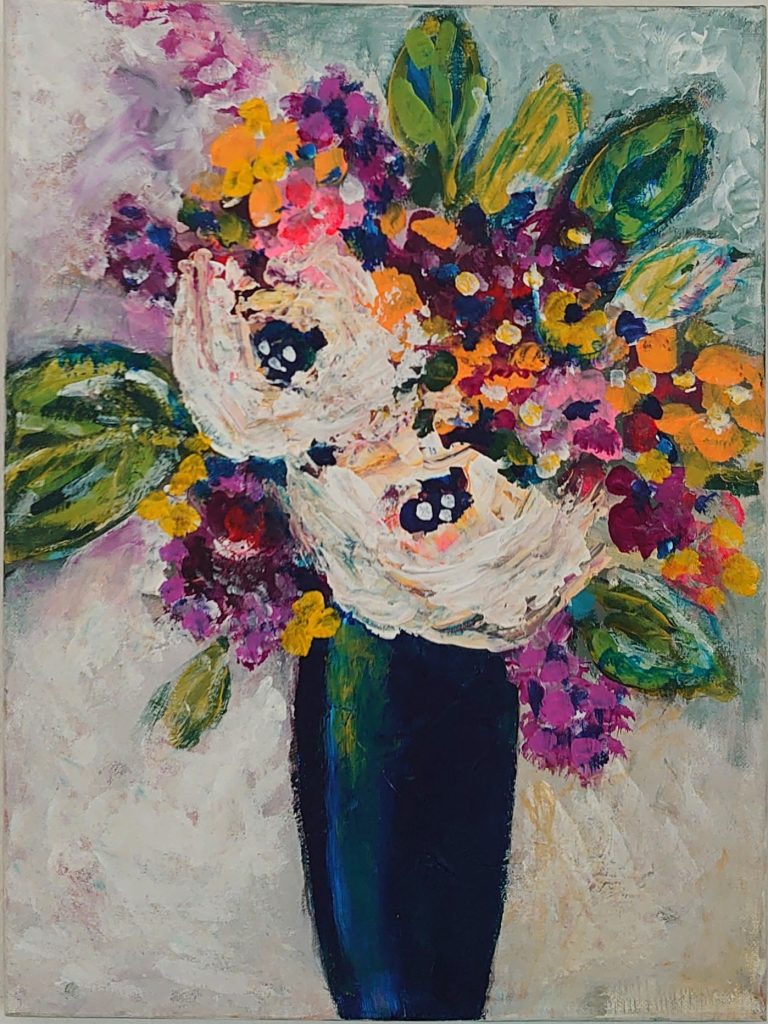 Maleri af Lenore E. Nielsen
Akryl på lærred