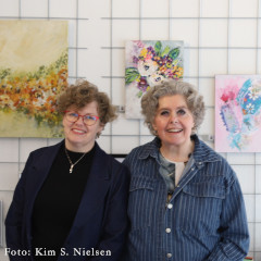 Billede af Kirstine A. Kristensen og Lenore E. Nielsen Foto: Kim S. Nielsen