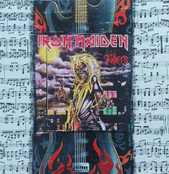 Kollage m Iron Maiden af Frigga Friggasen